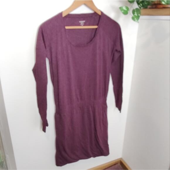 Toad & Co Allisa Dress Purple Size Small - Picture 2 of 10